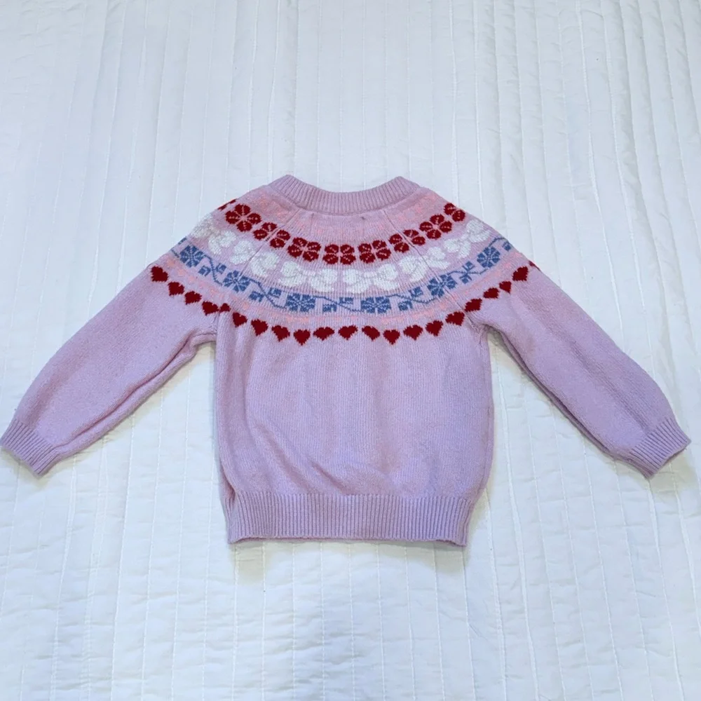 Old Navy SoSoft Fair Isle Sweater and Pants Set 18-24M
